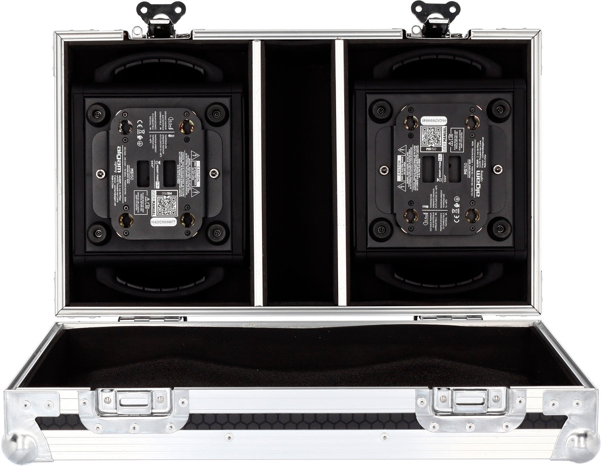 MS150-FC - Flight case for 2 MS150 spot moving heads