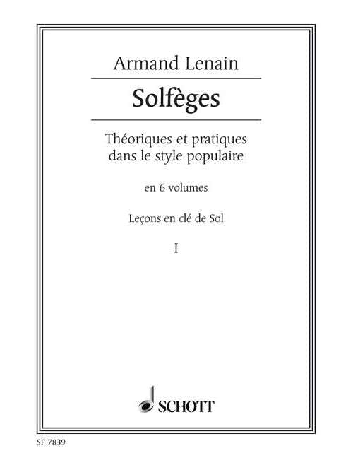Lenain Armand - Solfeggi Vol.1