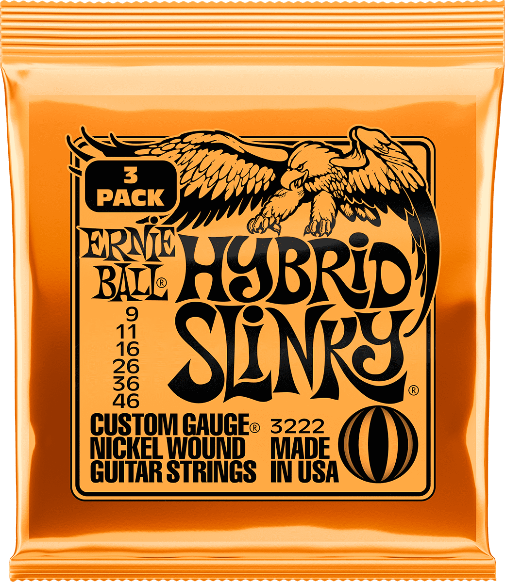 3222 Hybrid Slinky 9-46 Confezione da 3