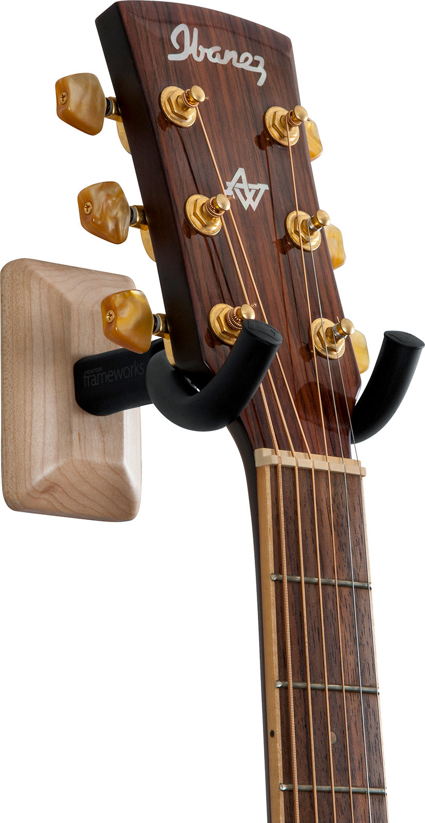 Supporto da parete per chitarra placca in acero
