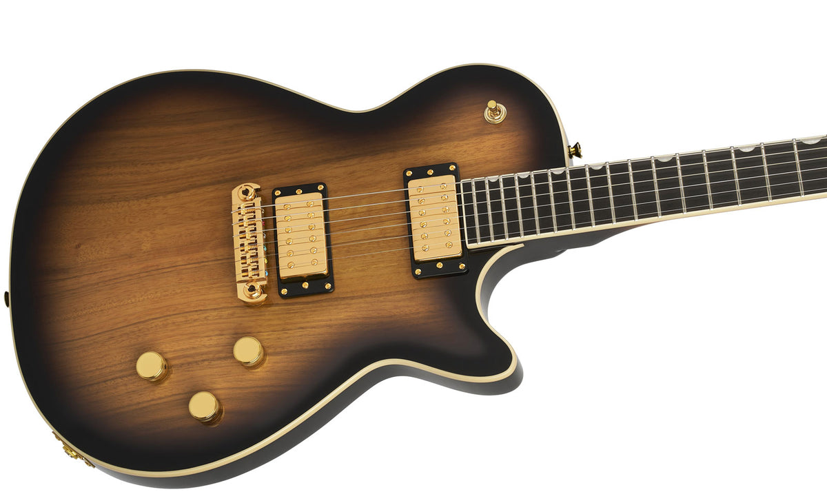LTD Electromatic Black Limba Jet Ebo Sunburst