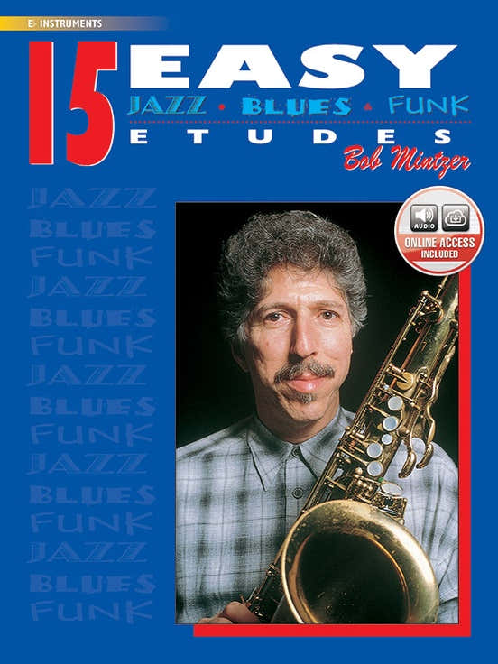 15 Easy Études Jazz, Blues, Funk Strumenti Mib - Mintzer