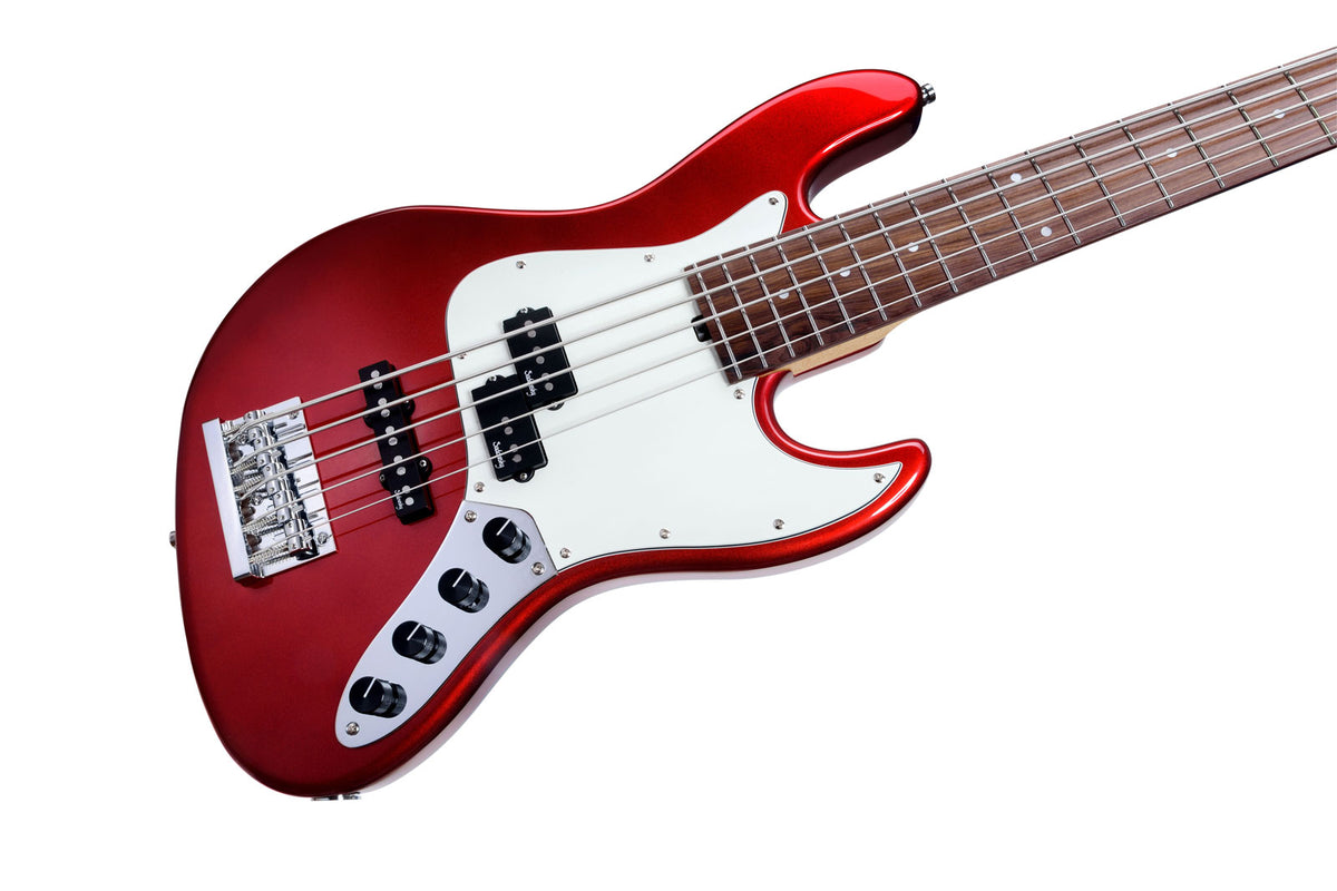 METROEXPRESS 21 HYBRID PJ 5 STRING - CANDY APPLE RD,ROSEWOOD