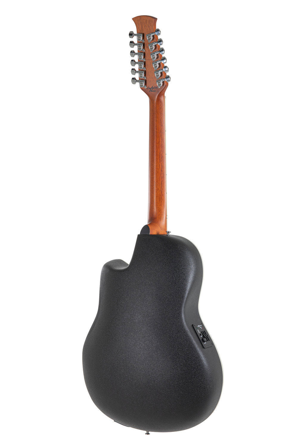 Chitarre Elettroacustiche Ab2412Ii Mid Cutaway 12-String Black Satin