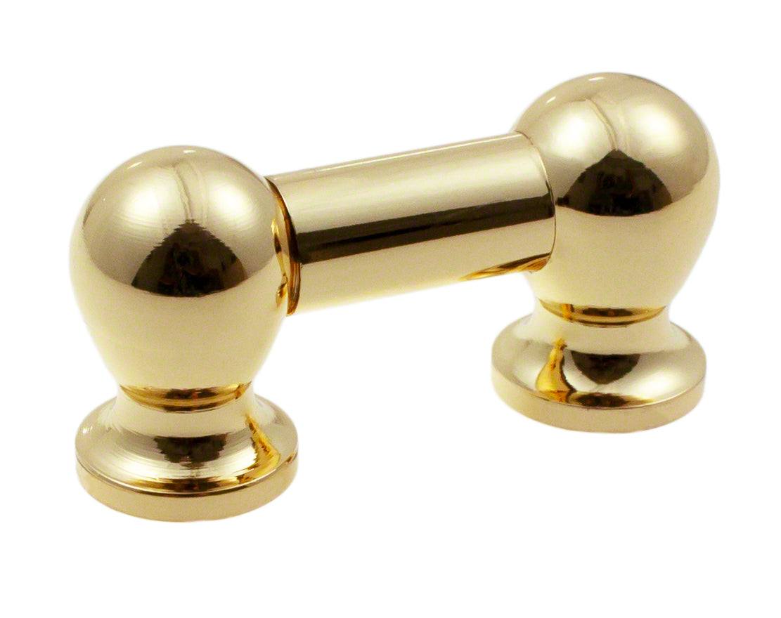 TL1S25-BR Blocchetto Tubolare 25mm Ottone A Singolo Tirante (X1)