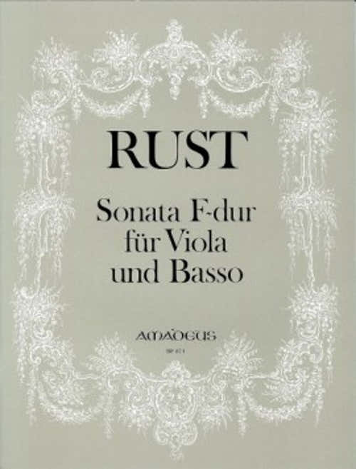 Rust F.W. - Sonata in Fa maggiore - Viola e pianoforte
