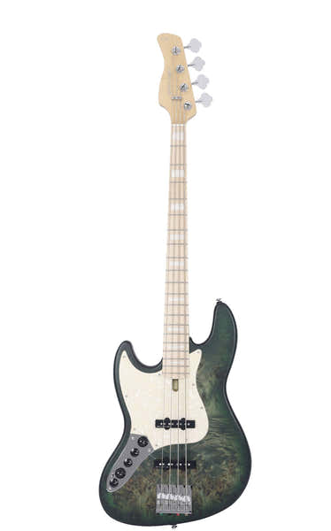Er V7 Swamp Ash Reissue-4 Lh Tgr.S Verde Trasparente Satinato