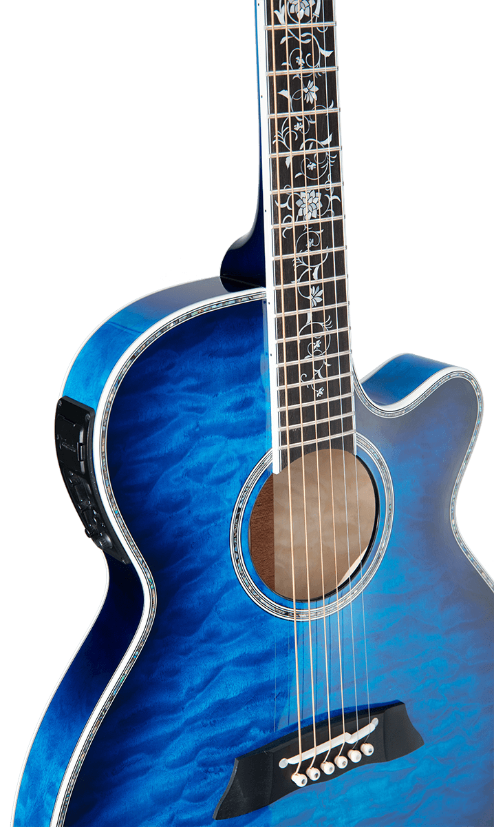 Giappone Thin Line Series Tsp100 Fx Cutaway Quilt Blu scuro Sunburst