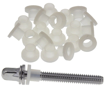 TRW50W - NYLON TENSION ROD WASHERS - WHITE (X50)
