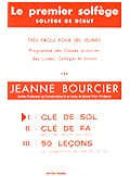 Bourcier Jeanne - Primo solfeggio Vol.1 - Chiave di sol