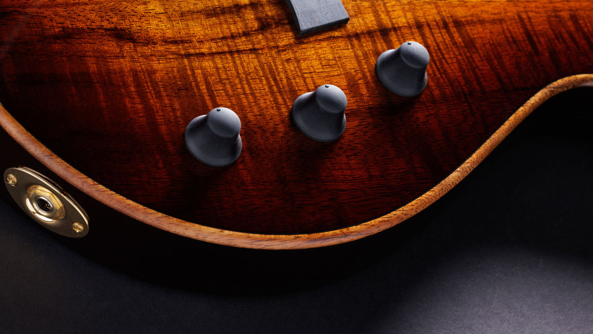 T5z Custom Koa Hawaiian Koa Top Shaded Edgeburst