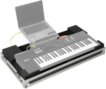 Custodia per tastiera WALFLIGHTKB49ACRSTW Nero