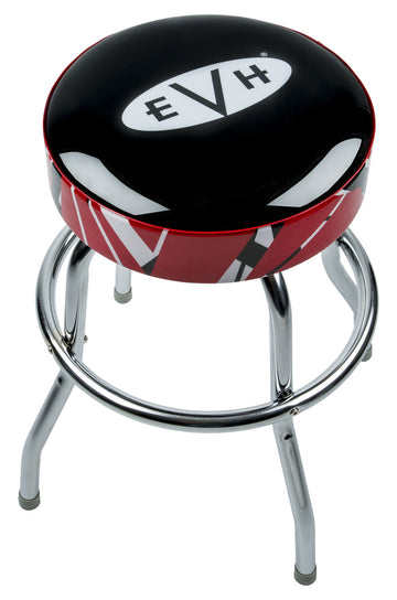 Sgabello Logo con bordino a righe, 25"