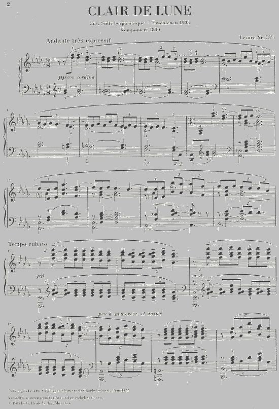 Debussy C. - Chiaro di luna