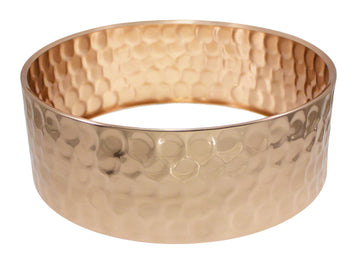 SHBZ1405 14" X 5" Fusto in bronzo martellato Cassa chiara