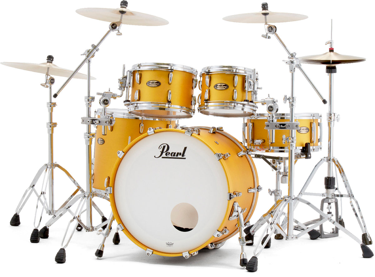Masters Maple Gum 4-pc Shell Pack Stage 22 Matte Aztec Gold