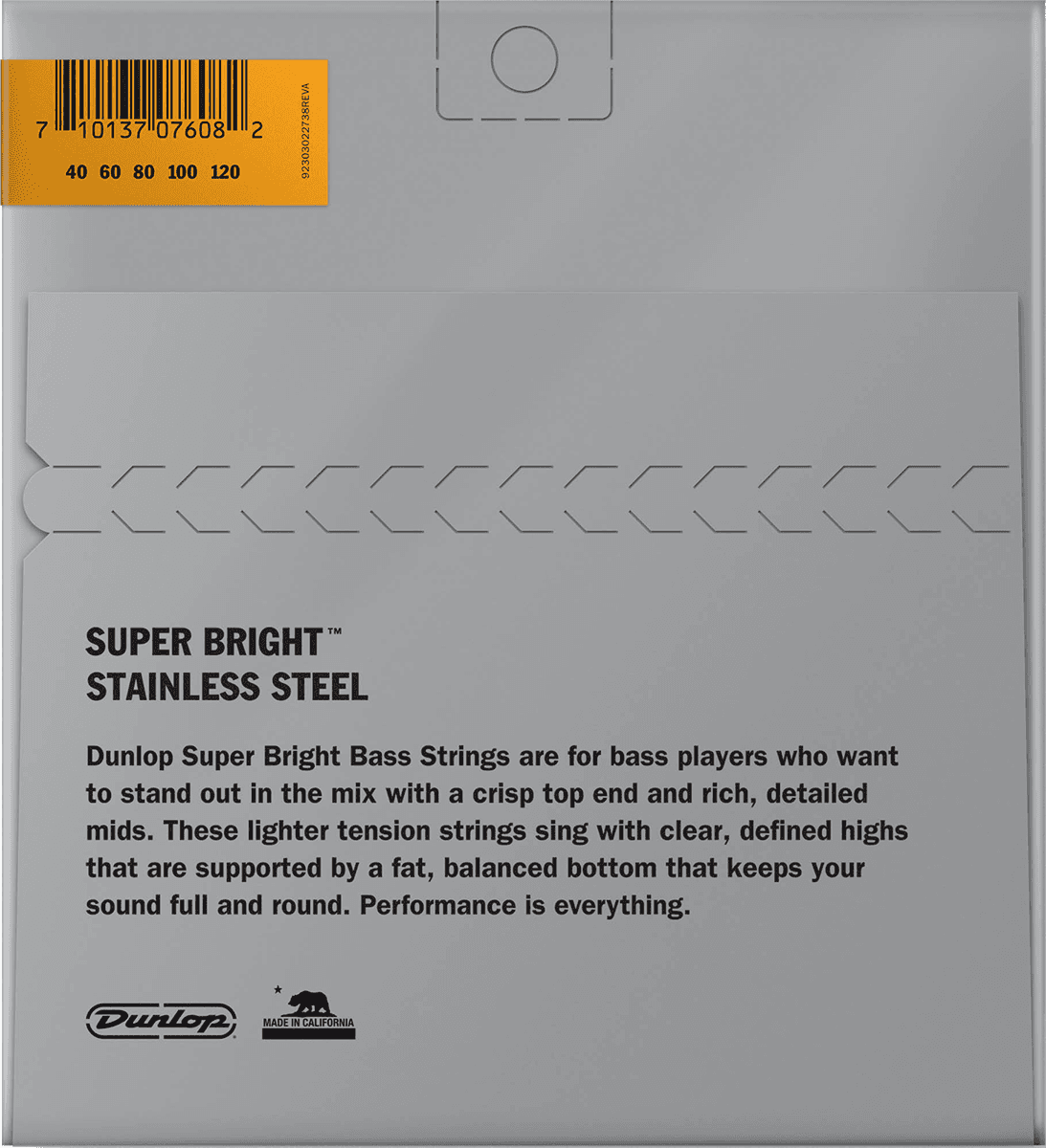 BASS SET SB STEEL MEDIUM 40-120 5 STRINGS