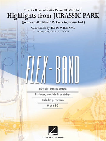 John Williams - Momenti salienti da Jurassic Park - Partitura per Flex Band
