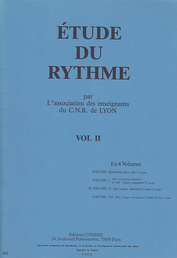 CNR de Lyon - Studio del ritmo Vol.2