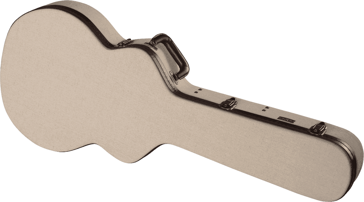 Custodia Semi-Hollow Deluxe in Legno Beige - GW