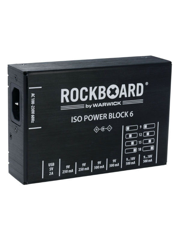 Power Block Iso V6 IEC 9 A 18V 100/230 Volt