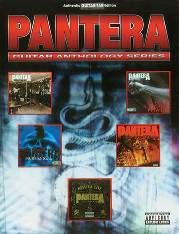 Pantera - Guitar Anthology - Tablatura per chitarra