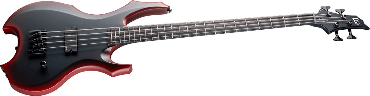 Fl-4 Fred Leclercq Nero Rosso Burst Satinato