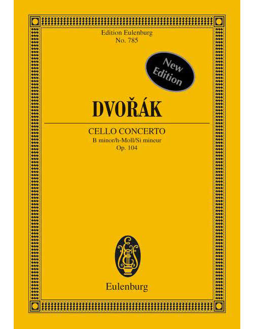 Dvorák - Concert Si Mineur Op. 104 B 191 - Violoncello e Orchestra
