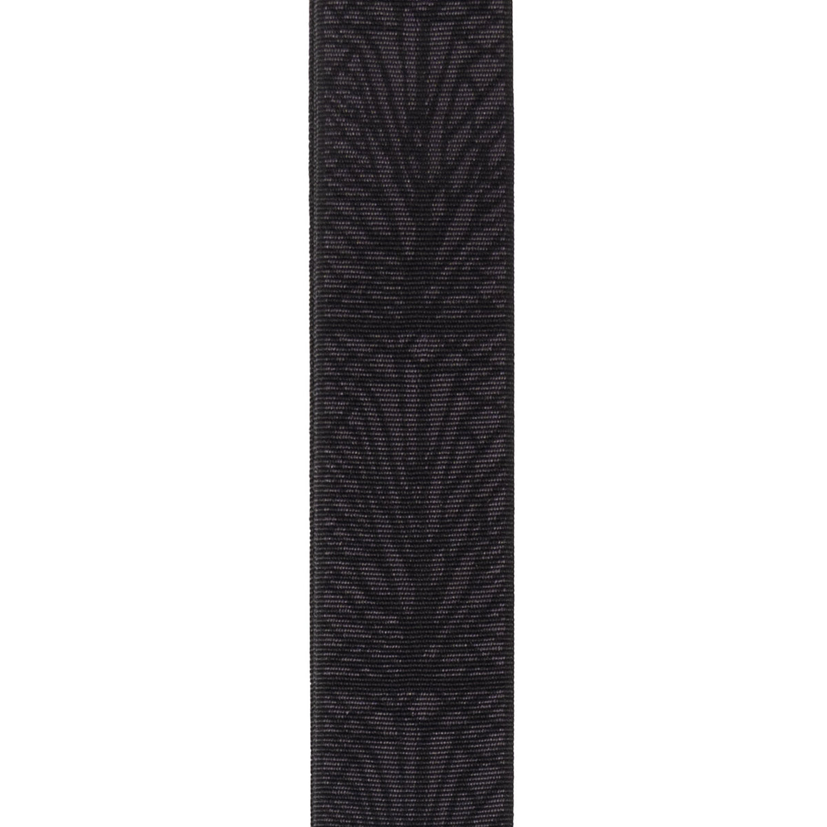 WOVEN GUITAR STRAP LIGHTNING BLACK TUBULAR