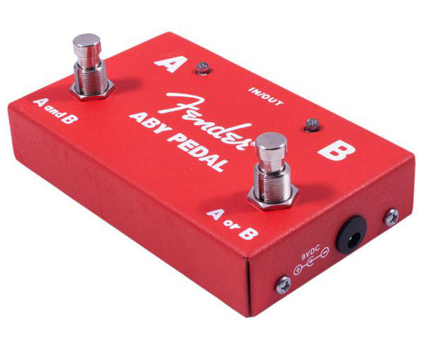 Pedale ABY a 2 interruttori, rosso