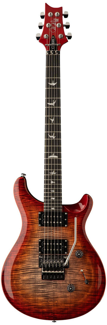 Custom 24 Se Floyd Carbone ciliegia Burst