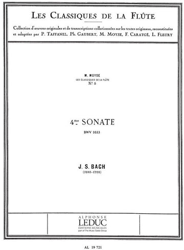 Sonata n. 4 BWV1033 in Do maggiore