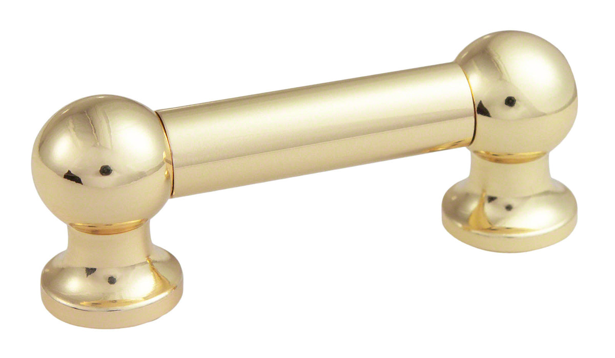 TL12S38-BR Blocchetto Tubolare 38mm Ottone A Singolo Tirante (X1)