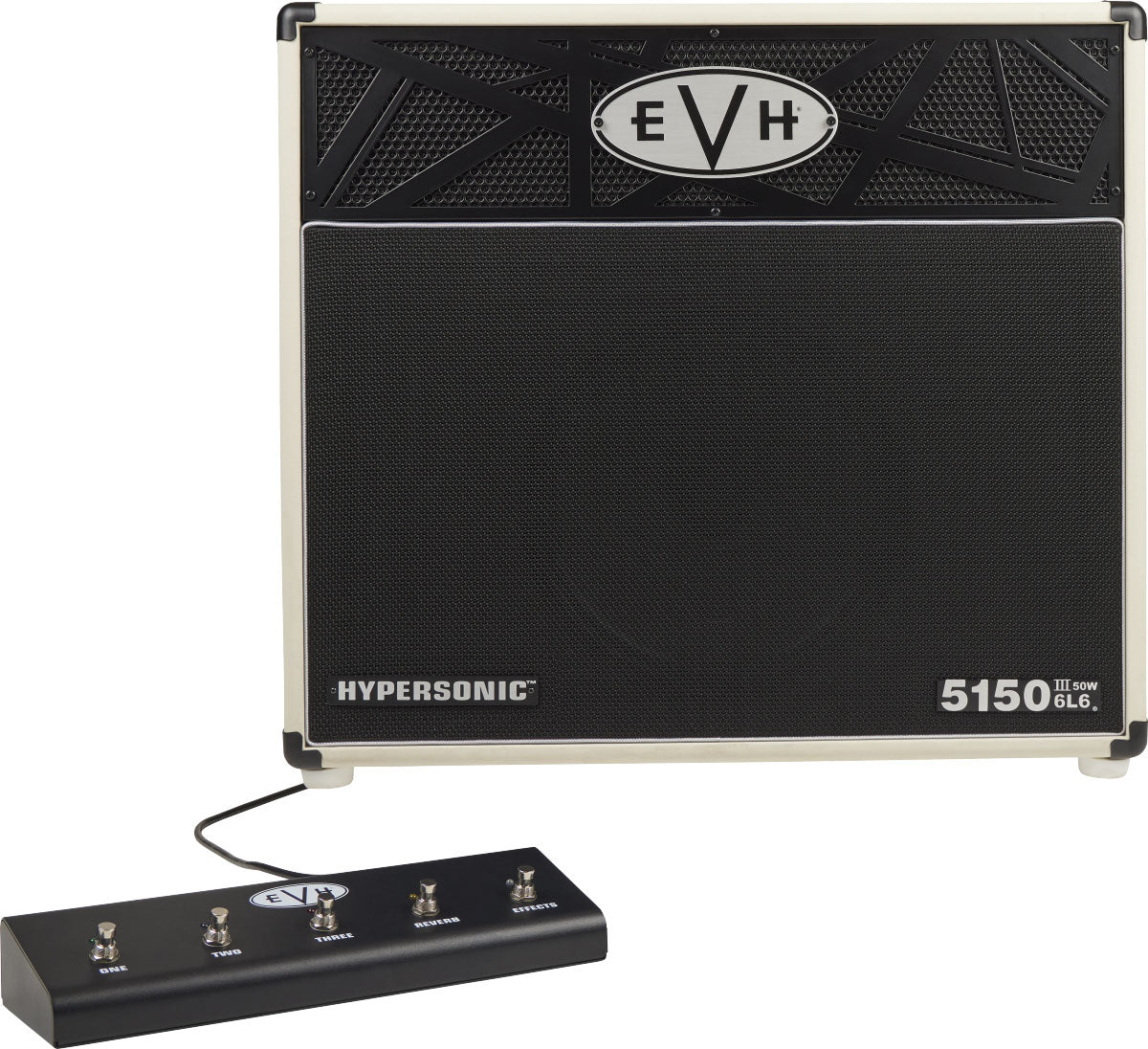 5150III Hypersonic 6L6 1x12 - Bianco