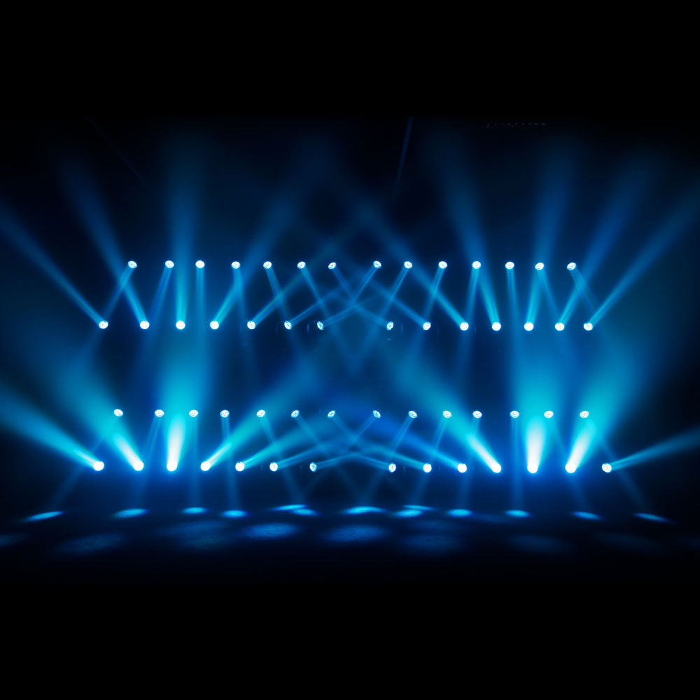 MOVO BEAM 100 - FARETTO A ROTAZIONE ILLIMITATO CON CORONA A LED