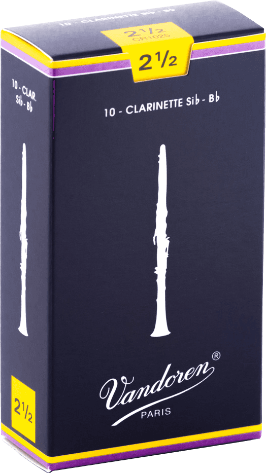 Vandoren CR1025 - TRADITIONAL 2.5 Bb CLARINET