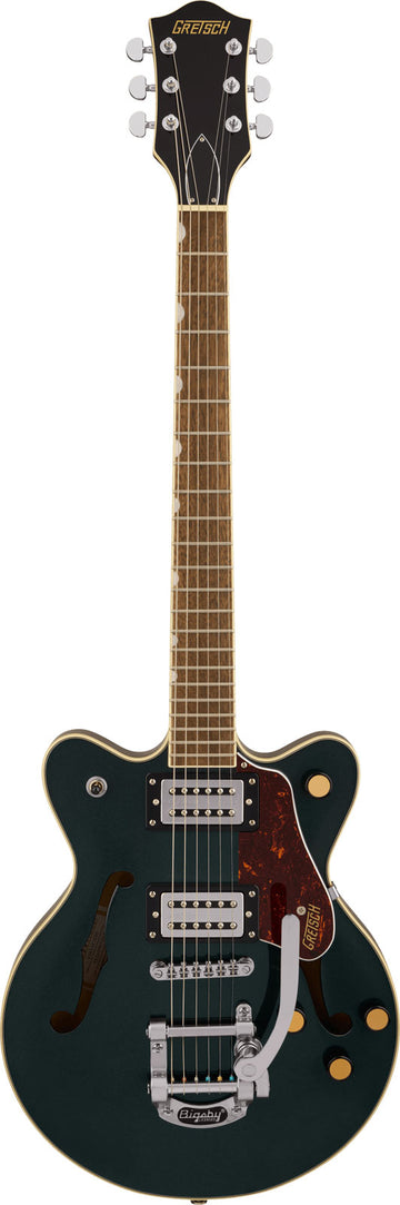 G2655T Streamliner Center Block Jr. Doppio Cutaway con Bigsby LRL Cadillac Green