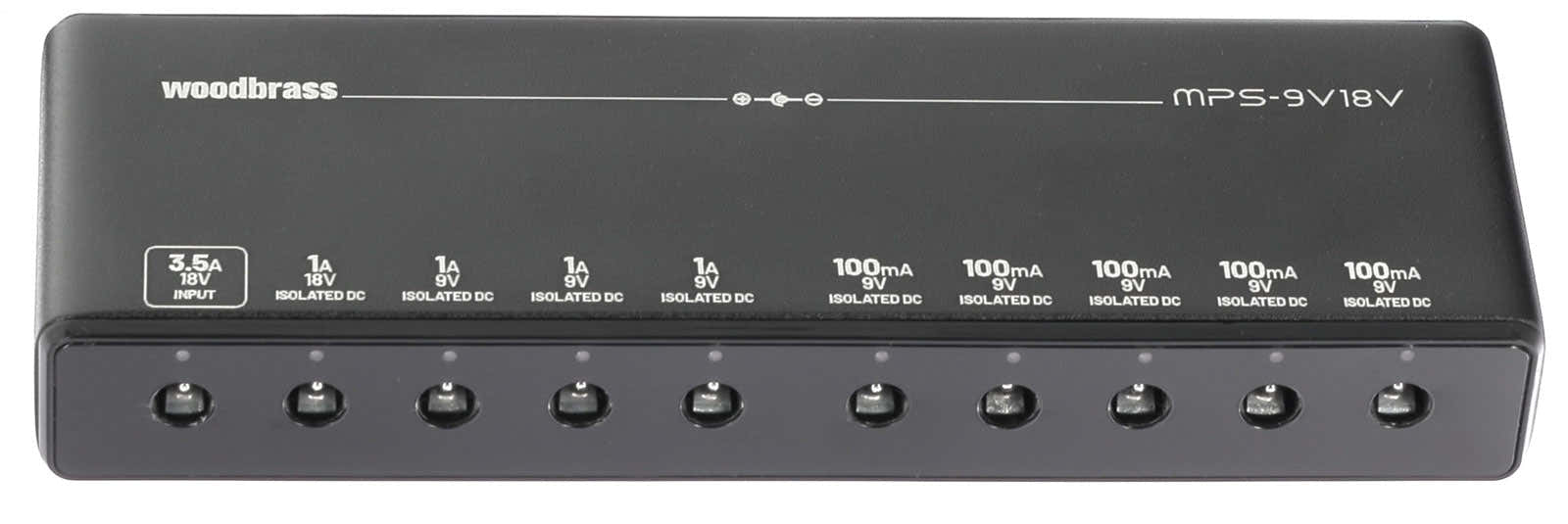 MPS-9V18V, Alimentatore Slim Per 9 Pedali