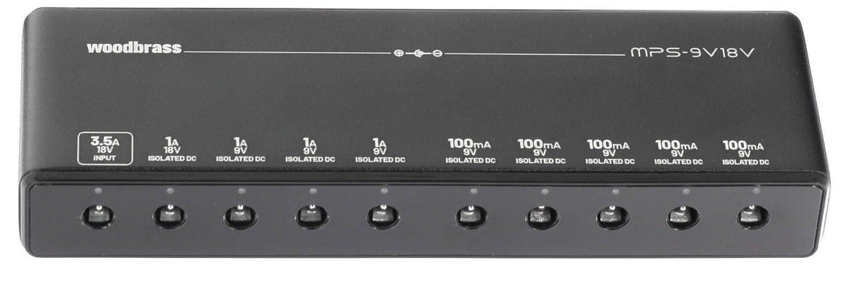 MPS-9V18V, Alimentatore Slim Per 9 Pedali