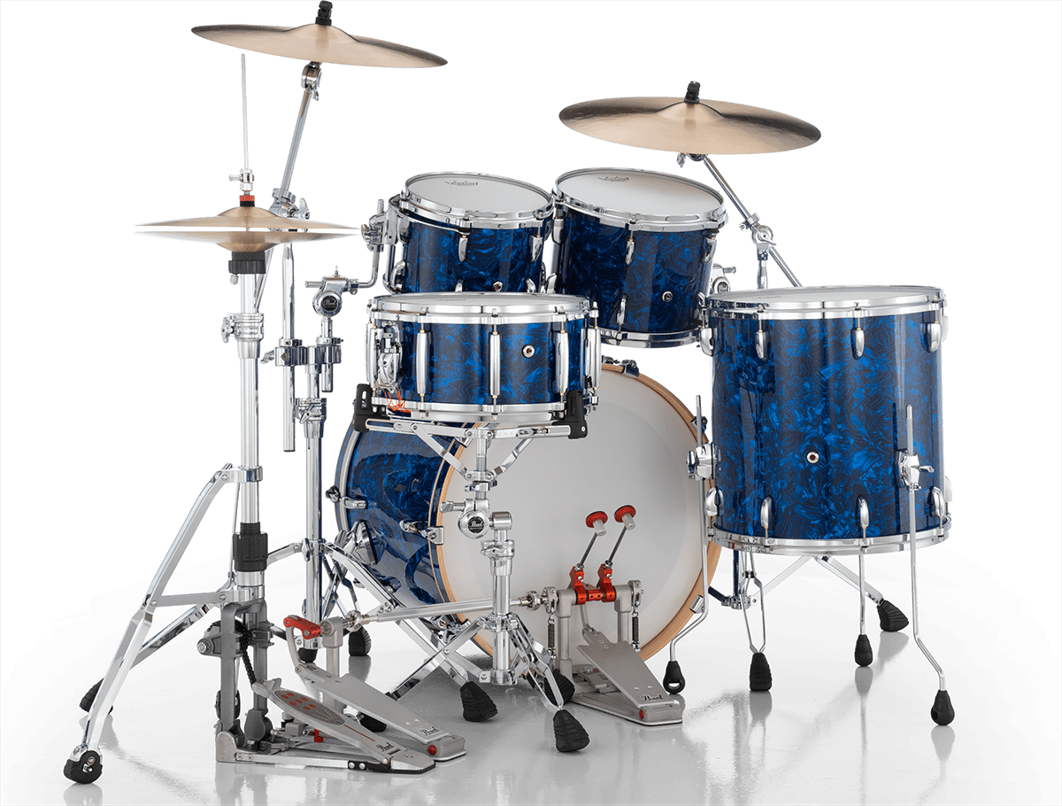Masters Maple Gum Stage 22 GYROLOCK-l Abalone Blu