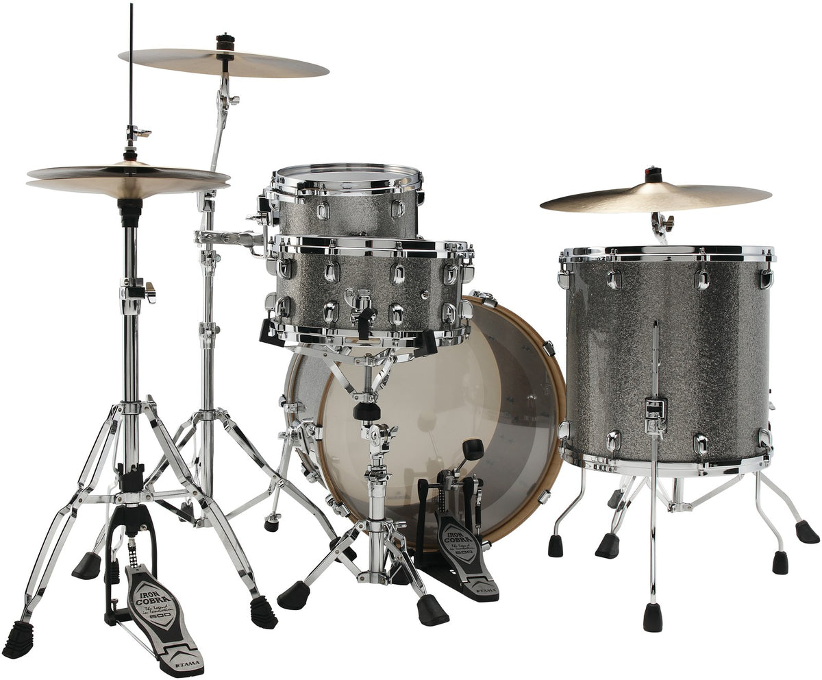 WBR32RZS-SSS - Starclassic Walnut/Birch Rock 22" Argento fumé scintillante