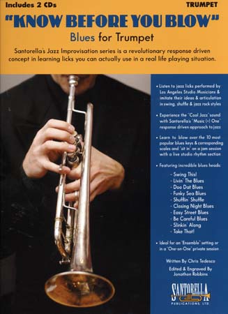 KNOW BEFORE YOU BLOW – Blues per tromba + 2 CD