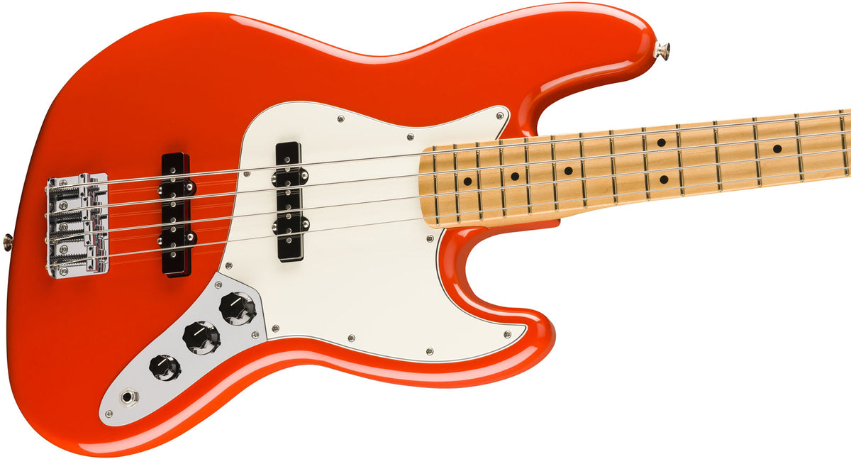 Jazz Bass Player II MN Rosso Corallo