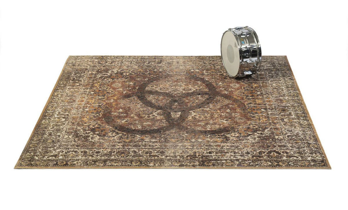 DRUM'N'BASE VP185-BNZII VINTAGE PERSIAN STAGE DRUM MAT 1.85 X 1.60M ANTI-SLIP BONZO II