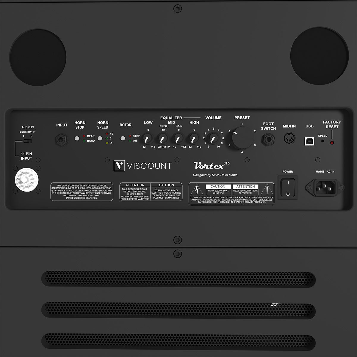 LEGEND Vortex 315 Nero