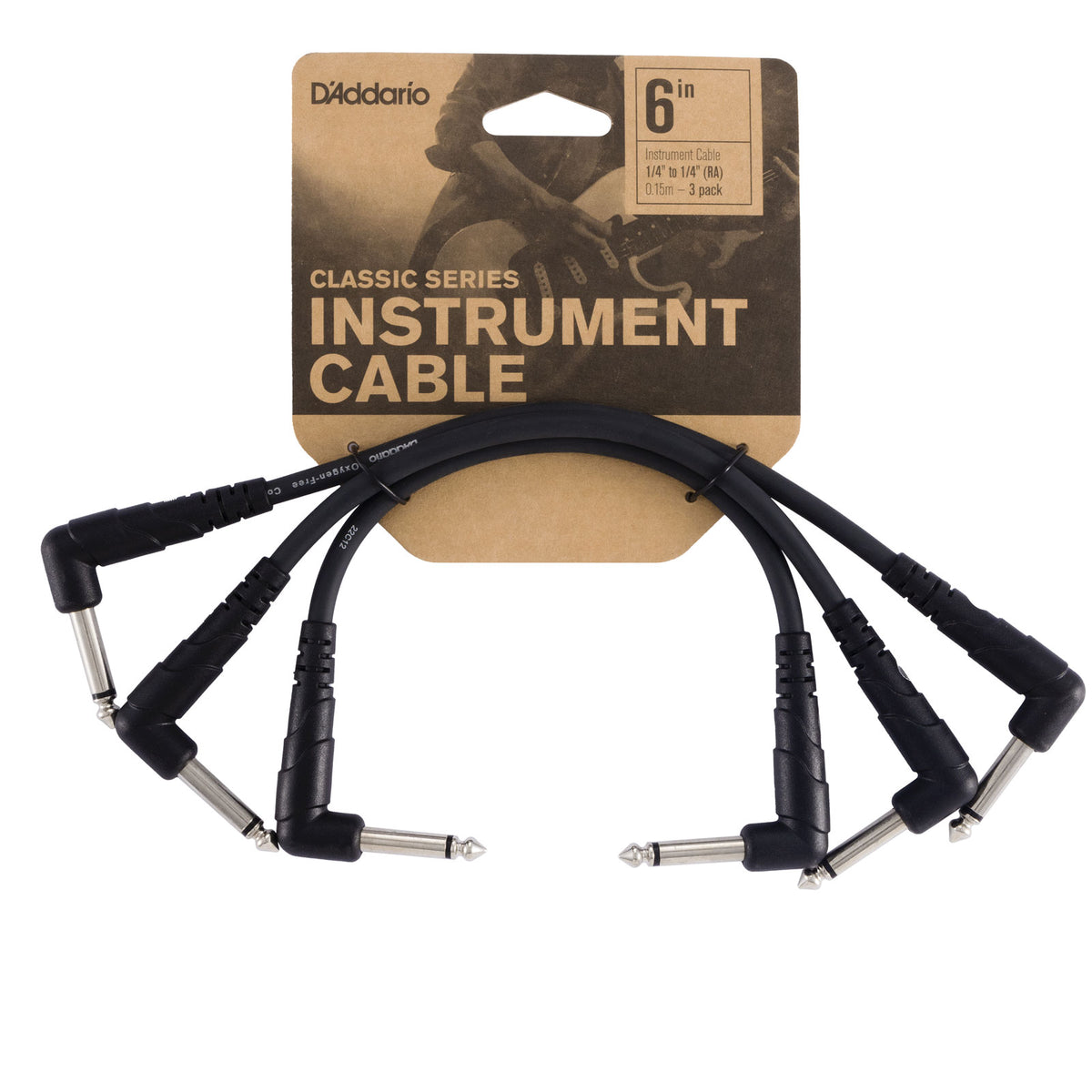 Classic Series Cavo di collegamento confezione da 3 6 Inches