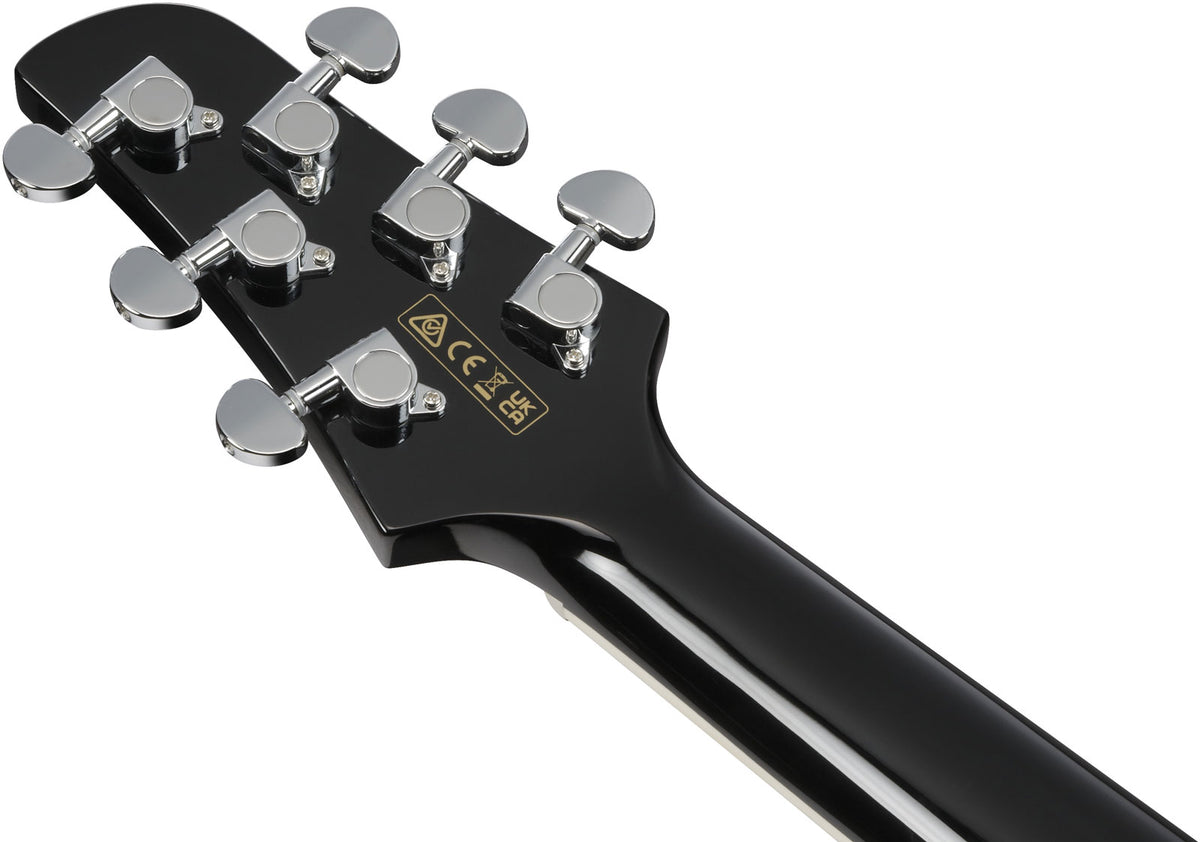 TCY10PABKB Talman Burst nero su marrone trasparente