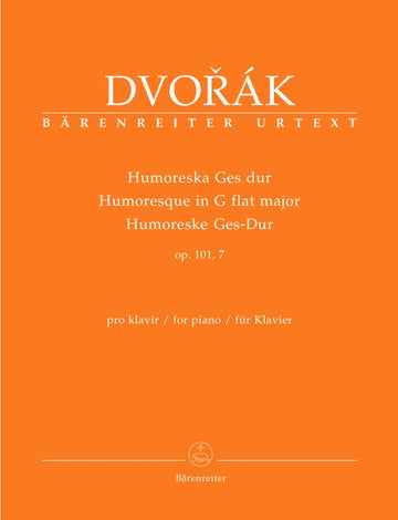 Dvorak Onin - Humoresque Sol bemolle maggiore Sol bemolle maggiore Op. 101,7 - Pianoforte