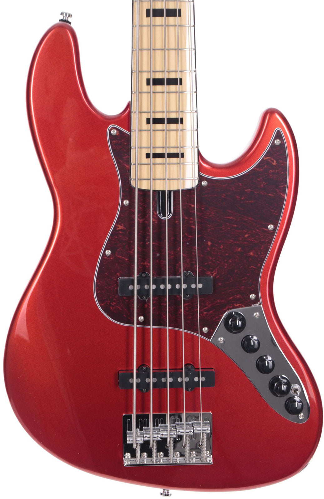 V7 Vintage Swamp Ash-5 Bmr Bright Metallic Red