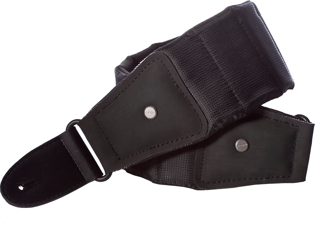 BETTY LONG BLACK GUITAR STRAP